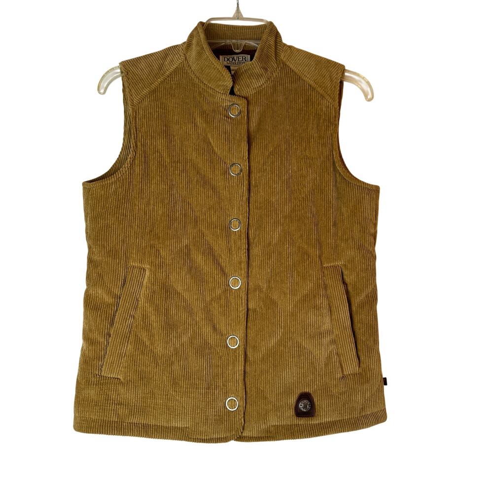 Dover Saddlery Kendall Corduroy Riding Vest Brown Small (4/6)